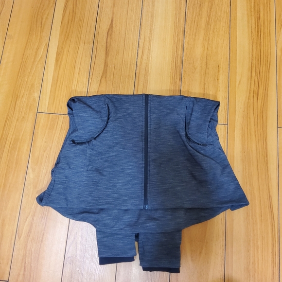 LULULEMON Size 8 Gait Keeper Jacket Gray Heathered Black Reflective - Picture 11 of 12